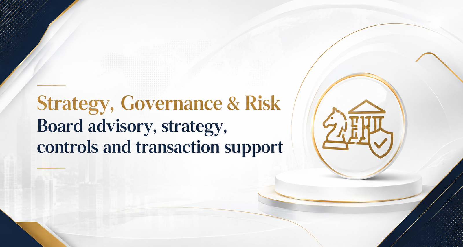 Strategy, Governance & Risk